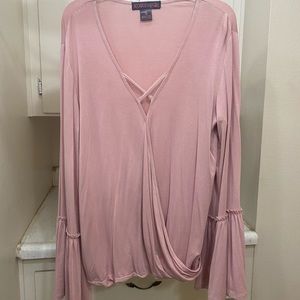 Pink blouse
